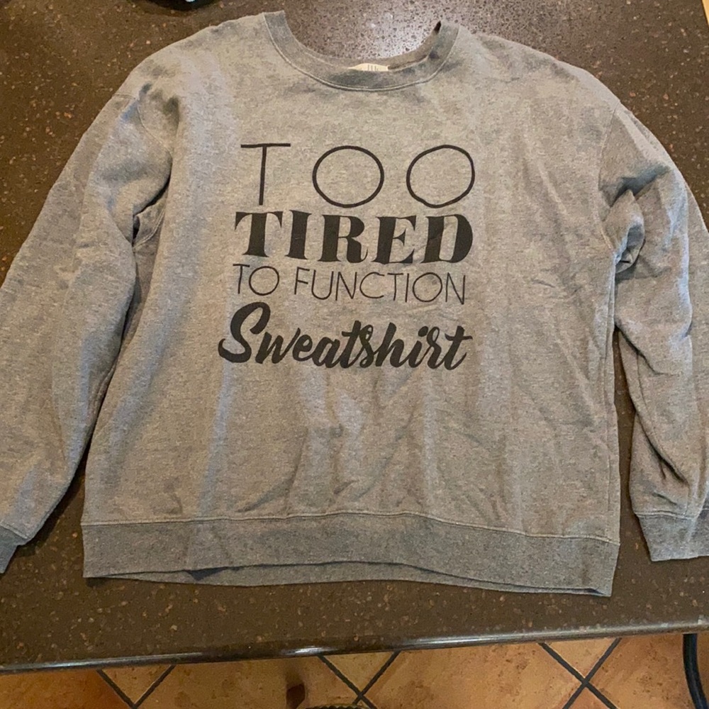 Graphic sweatshirt